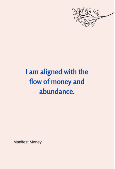 Manifest money tips 5