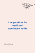 Money Manifestation Digital Printable cards 7