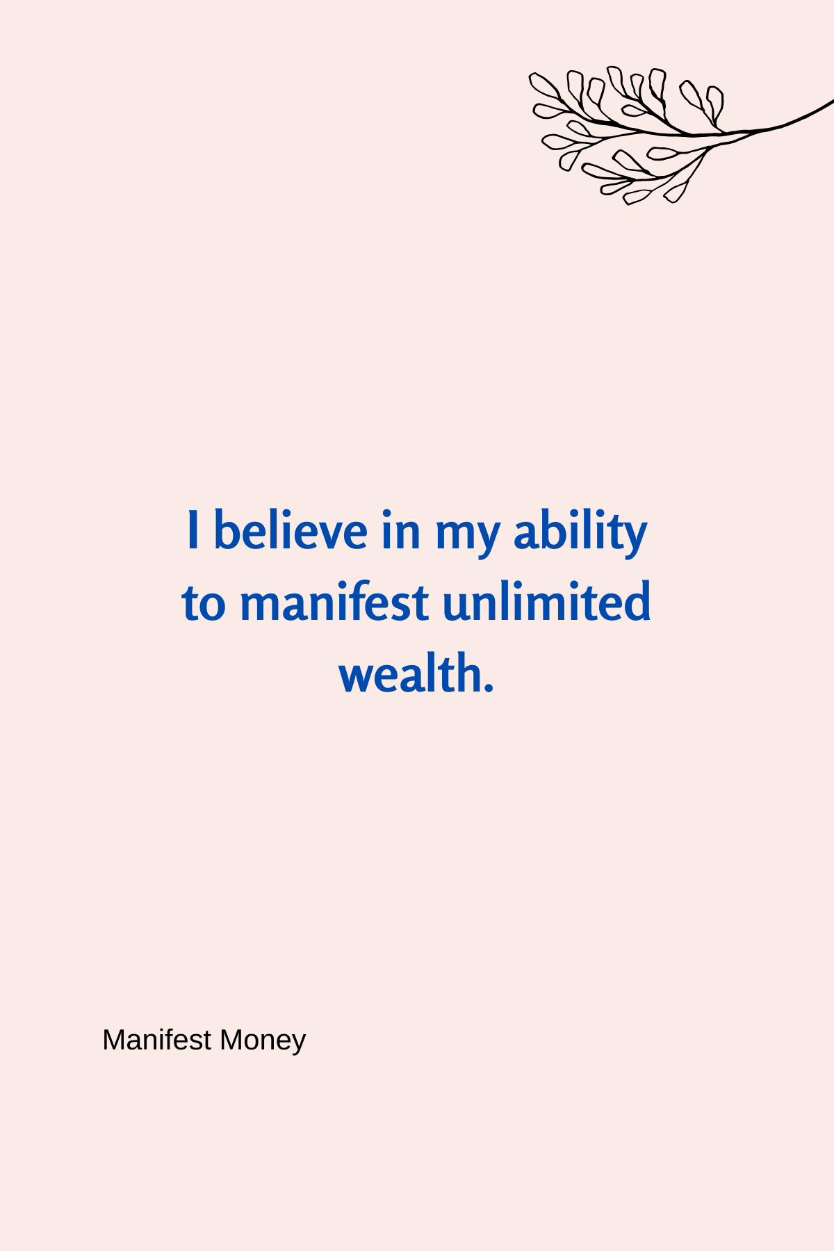 Money Manifestation Digital Printable cards 5