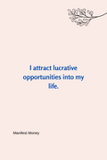Money Manifestation Digital Printable cards 10