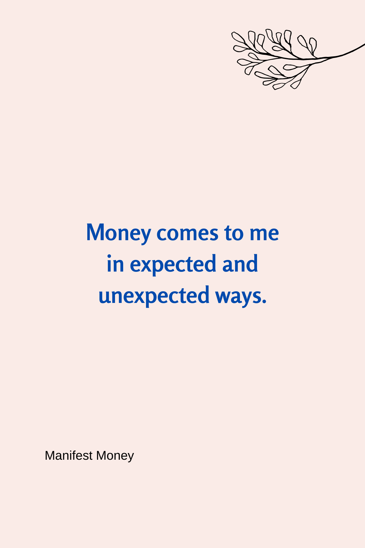 Money Manifestation Digital Printable cards10