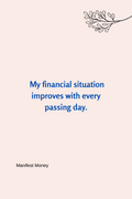Money Manifestation Digital Printable cards8
